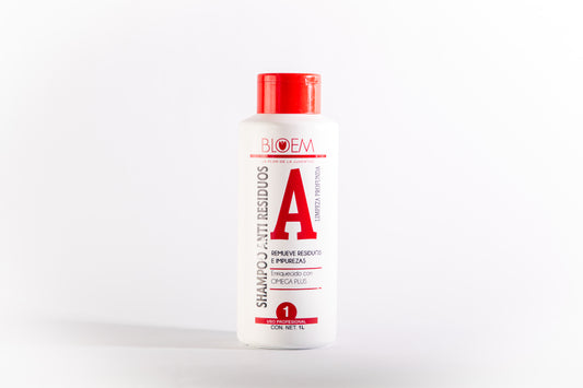Shampoo antiresiduos