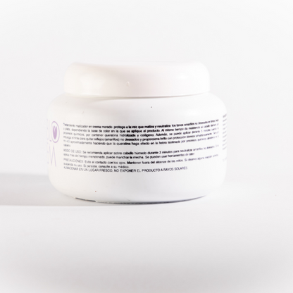 Tratamiento Matizador en crema morado