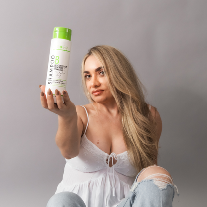 Shampoo minoxidil colageno bergamota