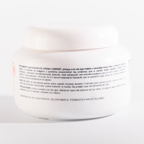 Tratamiento Matizador en crema cobrizo
