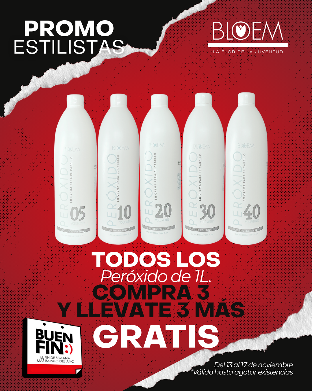 Peróxido en crema 1 L