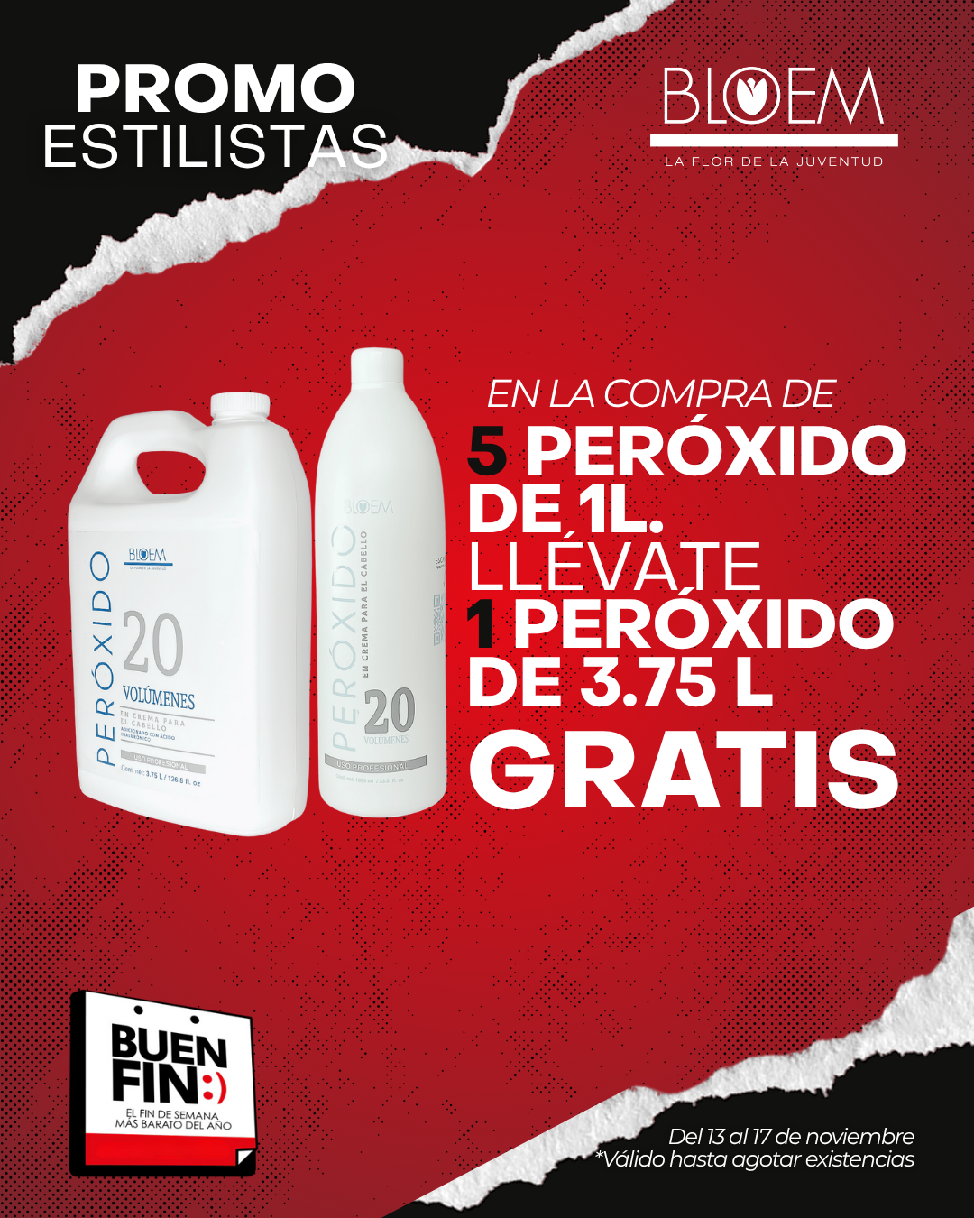 Peróxido en crema 1 L