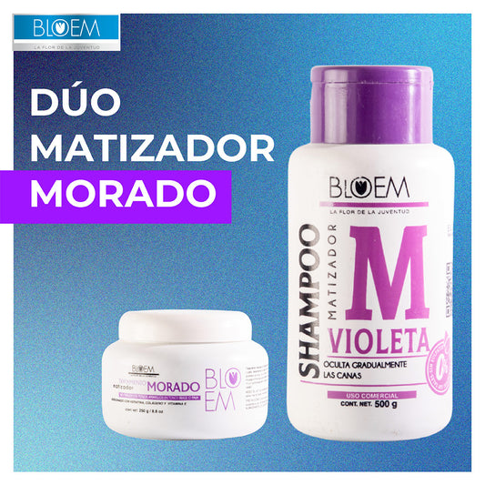Dúo Matizador morado
