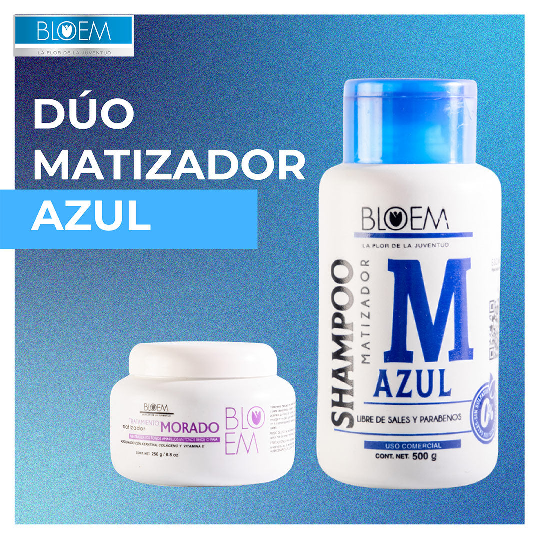 Dúo Matizador azul